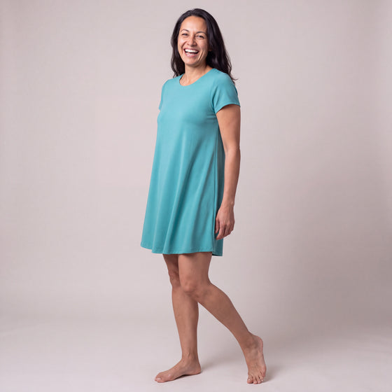 Scoop Neck Nightshirt, cover-up