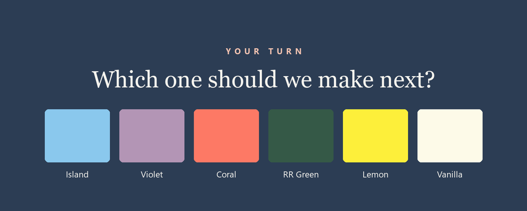 37 Colors: One of These Is Getting Made Next