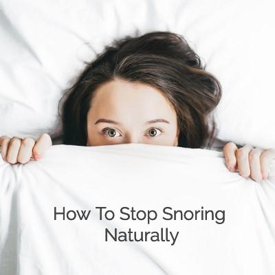 How to Stop Snoring Naturally - Cool-jams