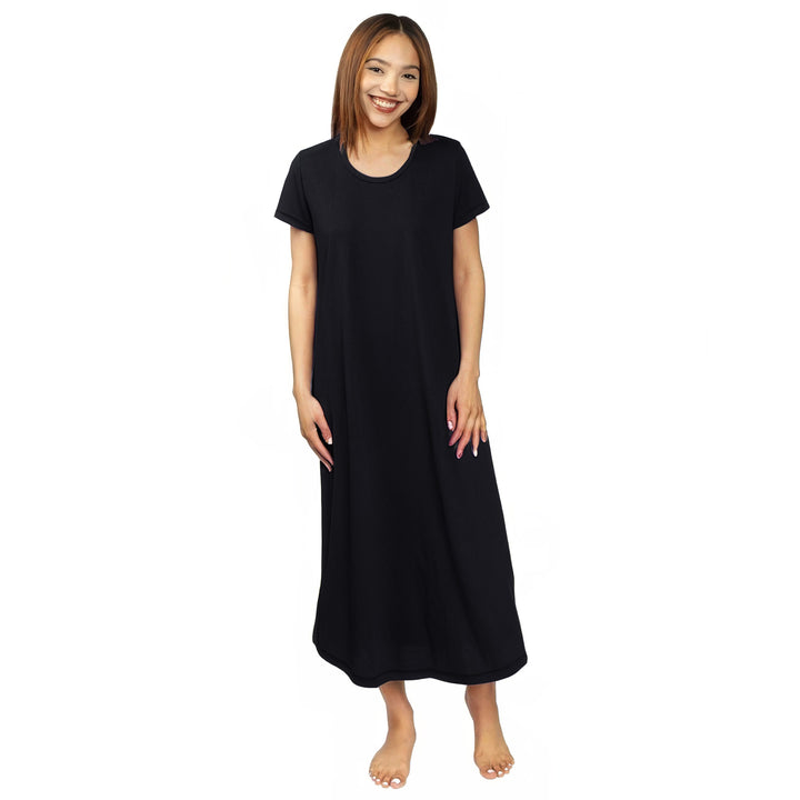 Women's Moisture Wicking Scoop Neck Nightshirt