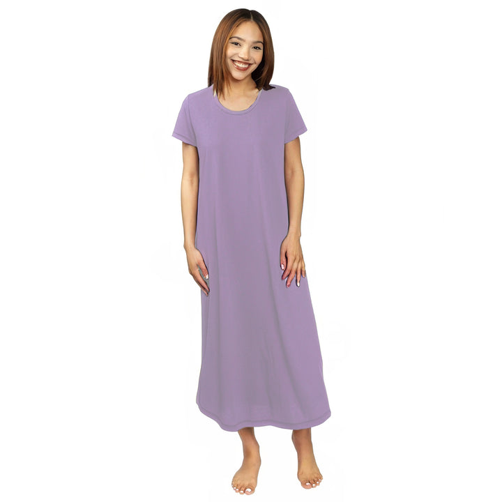 Women's Moisture Wicking Scoop Neck Nightshirt