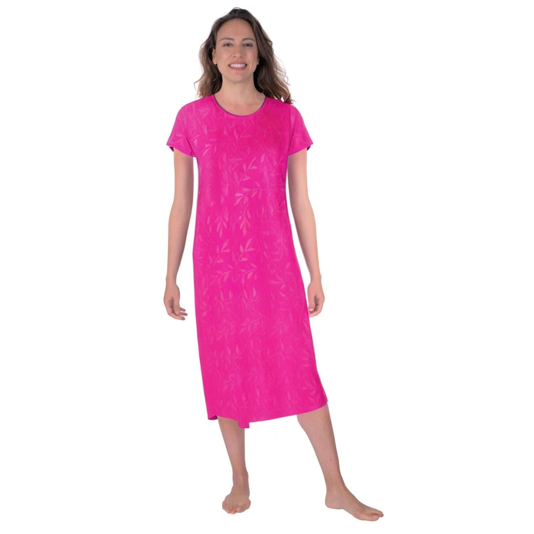 Women's Moisture Wicking Scoop Neck Nightshirt