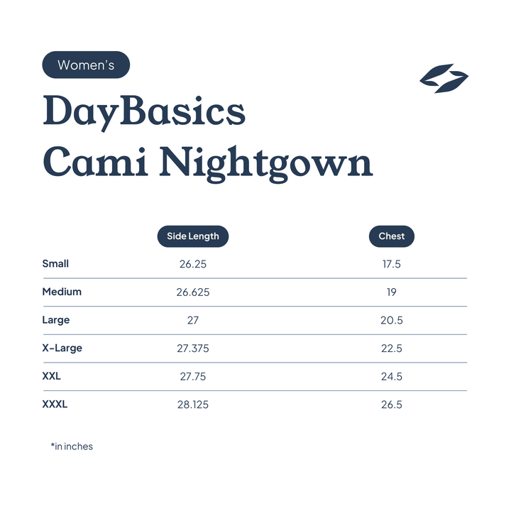 Cool-jams sleepwear size chart: how to measure neck, chest, sleeve, waist, hips and body length, with sizes S to 3X