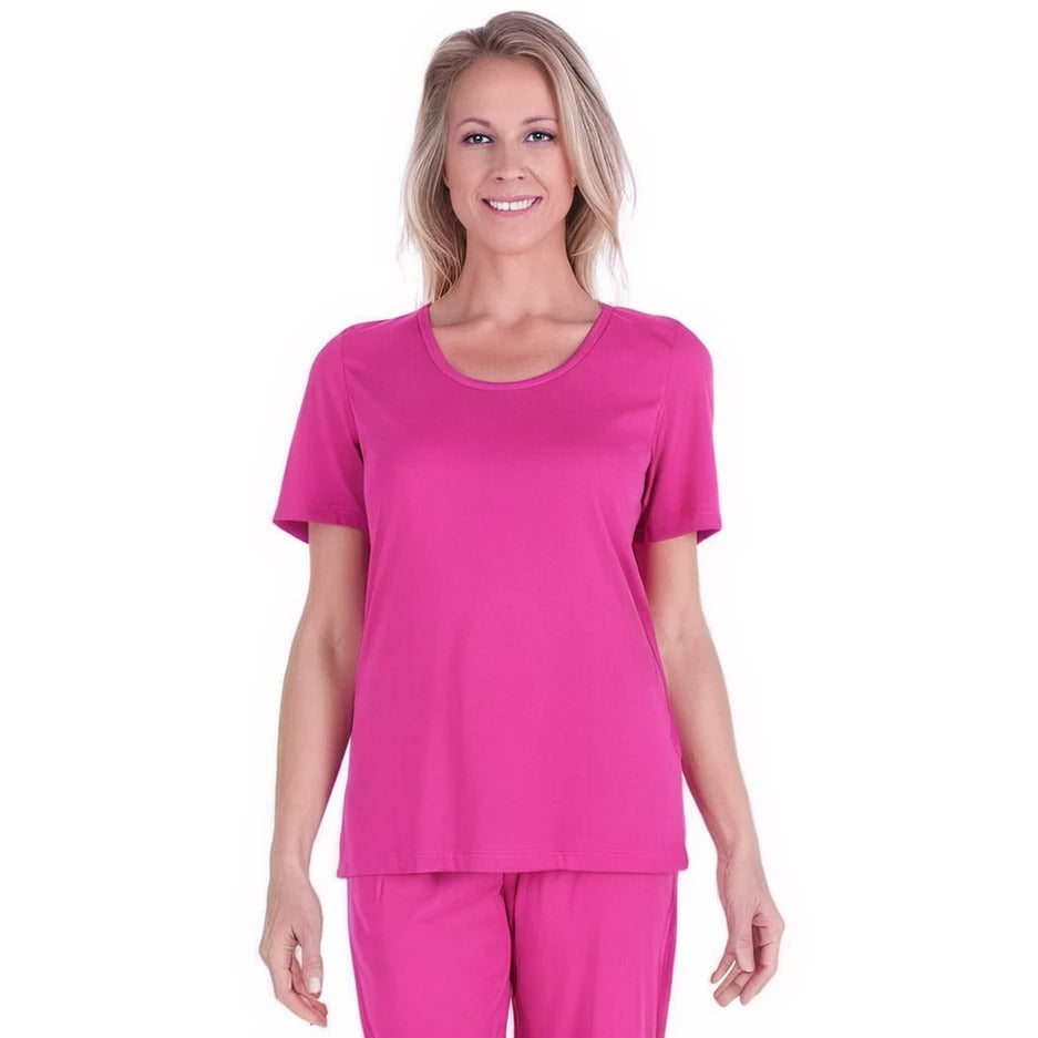 Women's Scoop Neck Shirt | Moisture-Wicking Top | Cool-jams