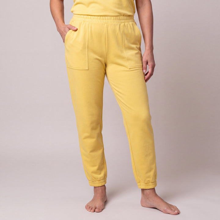 Lemon Cool-jams DayBasics Cuff Jogger Pants for women, soft, breathable sleepwear for women