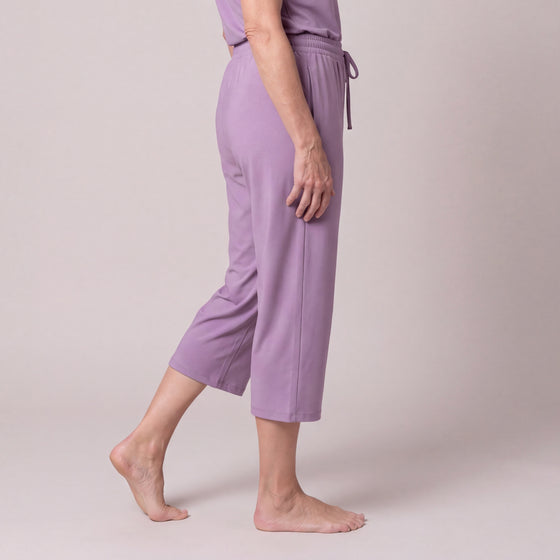 Drawstring Capri Pants