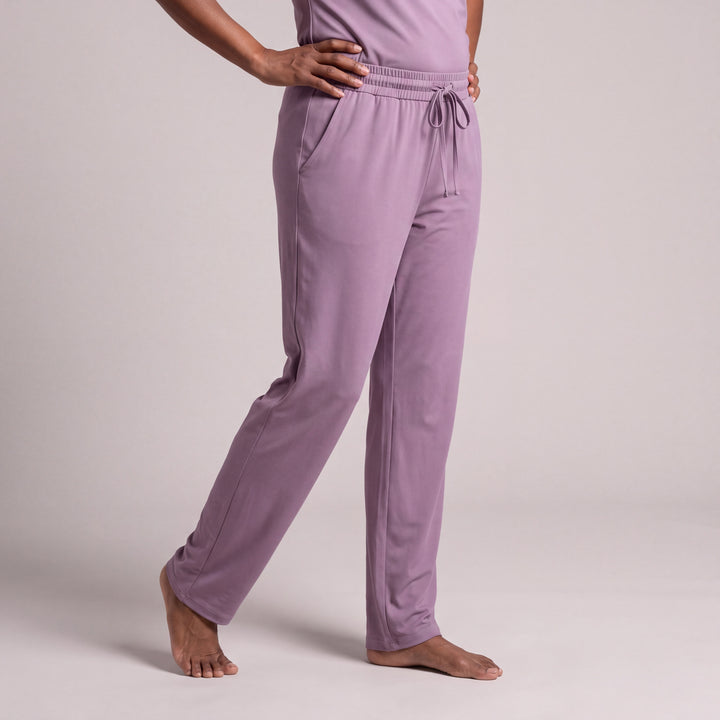 Violet Cool-jams DayBasics Drawstring Pants for women, soft everyday comfort