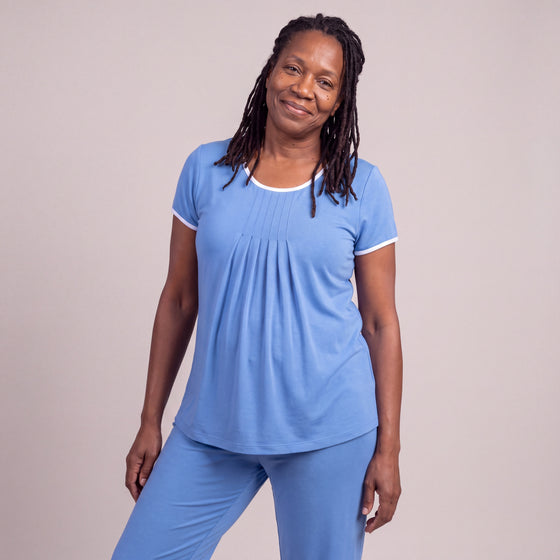 Pleated T-Shirt