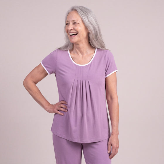 Pleated T-Shirt
