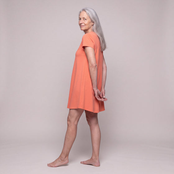 Scoop Neck Nightshirt, cover-up