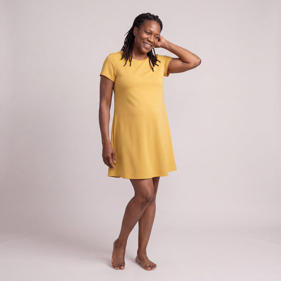 Scoop Neck Nightshirt, cover-up