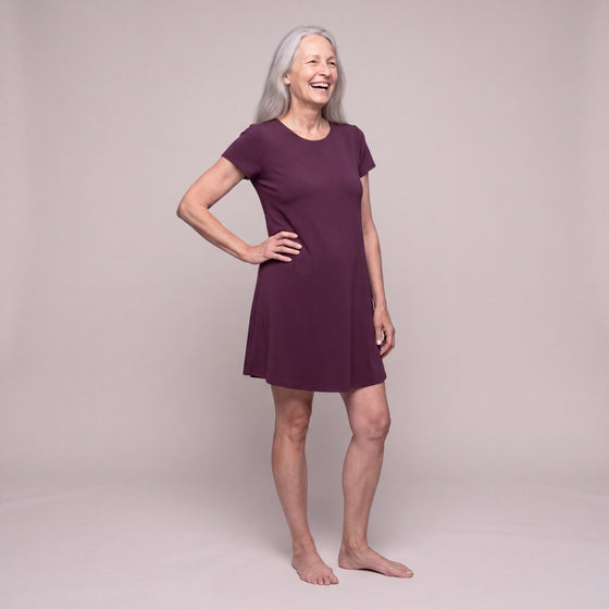 Scoop Neck Nightshirt, cover-up