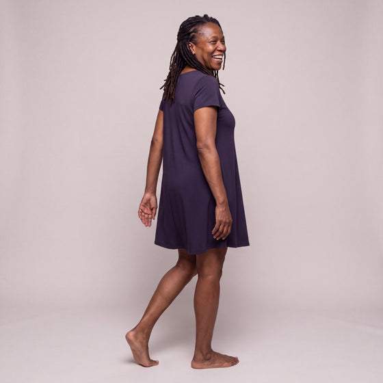 Scoop Neck Nightshirt, cover-up