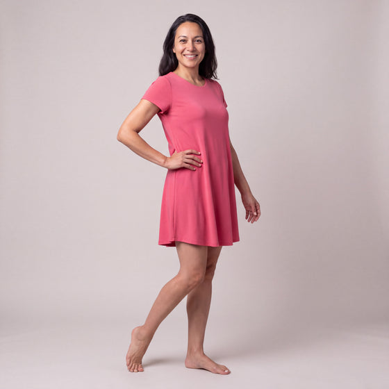 Scoop Neck Nightshirt, cover-up