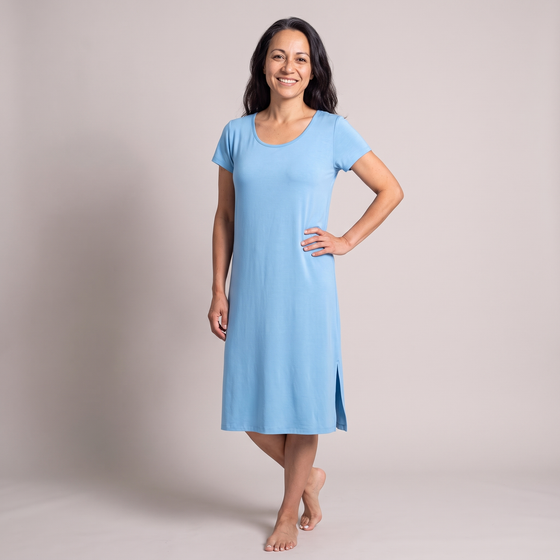Scoop Neck Nightshirt