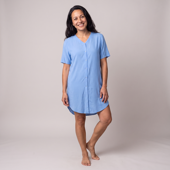 Snap Front Nightshirt