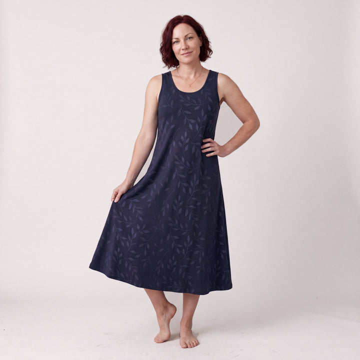 Navy-Leaf Cool-jams Women&