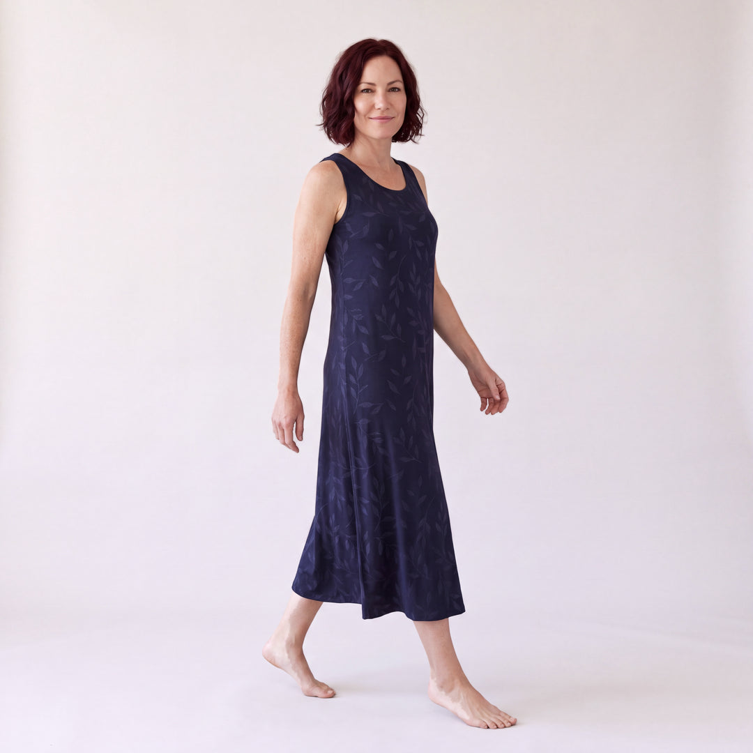 Navy-Leaf Cool-jams Women&