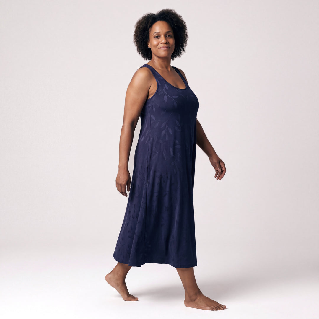 Navy-Leaf Cool-jams Women&