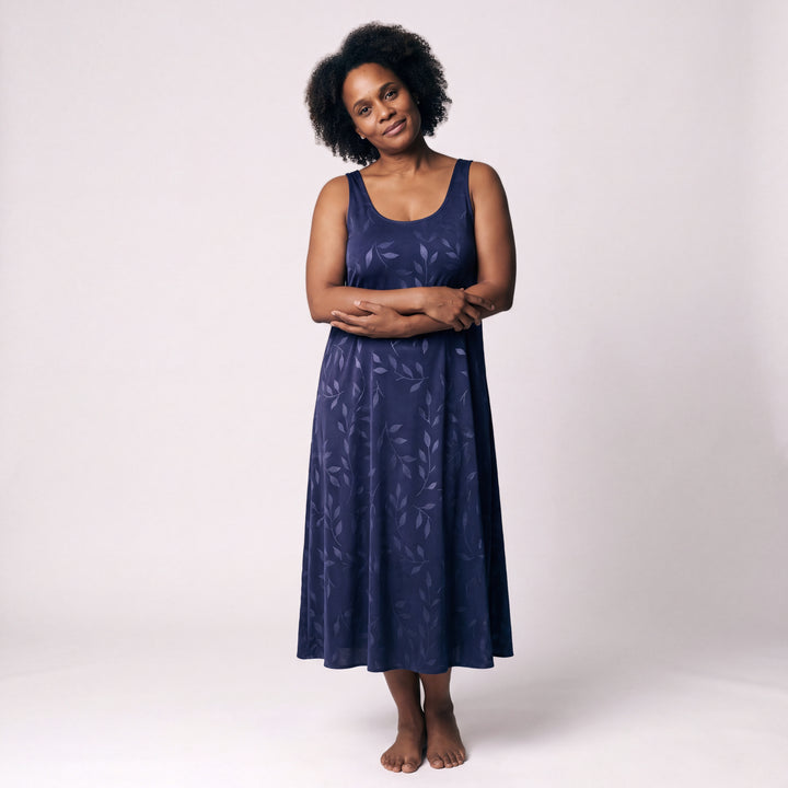 Navy-Leaf Cool-jams Women&