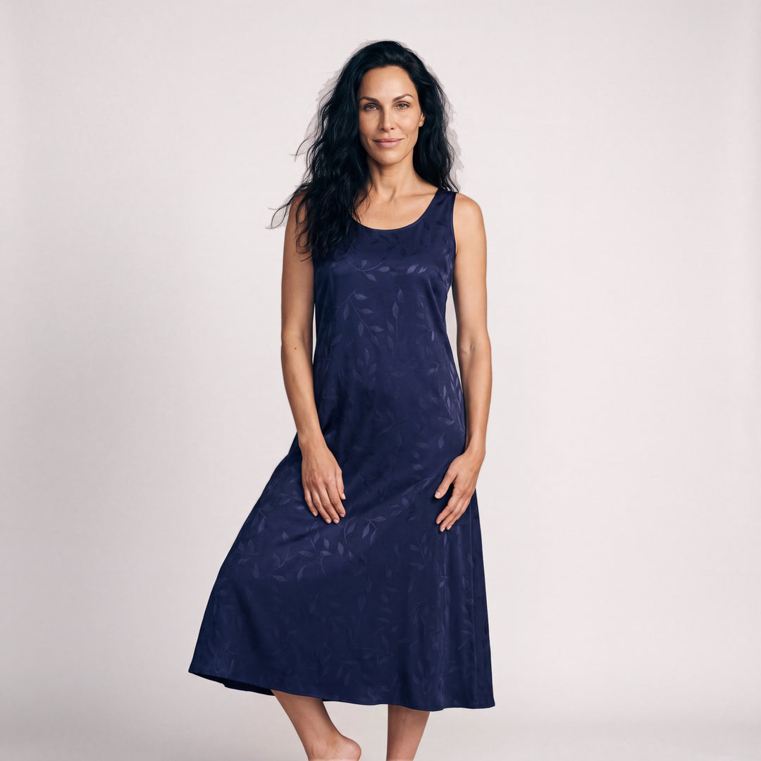 Navy-Leaf Cool-jams Women&