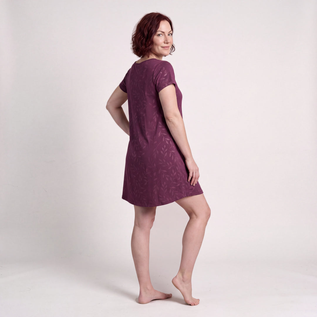 Merlot-Leaf Cool-jams Women&