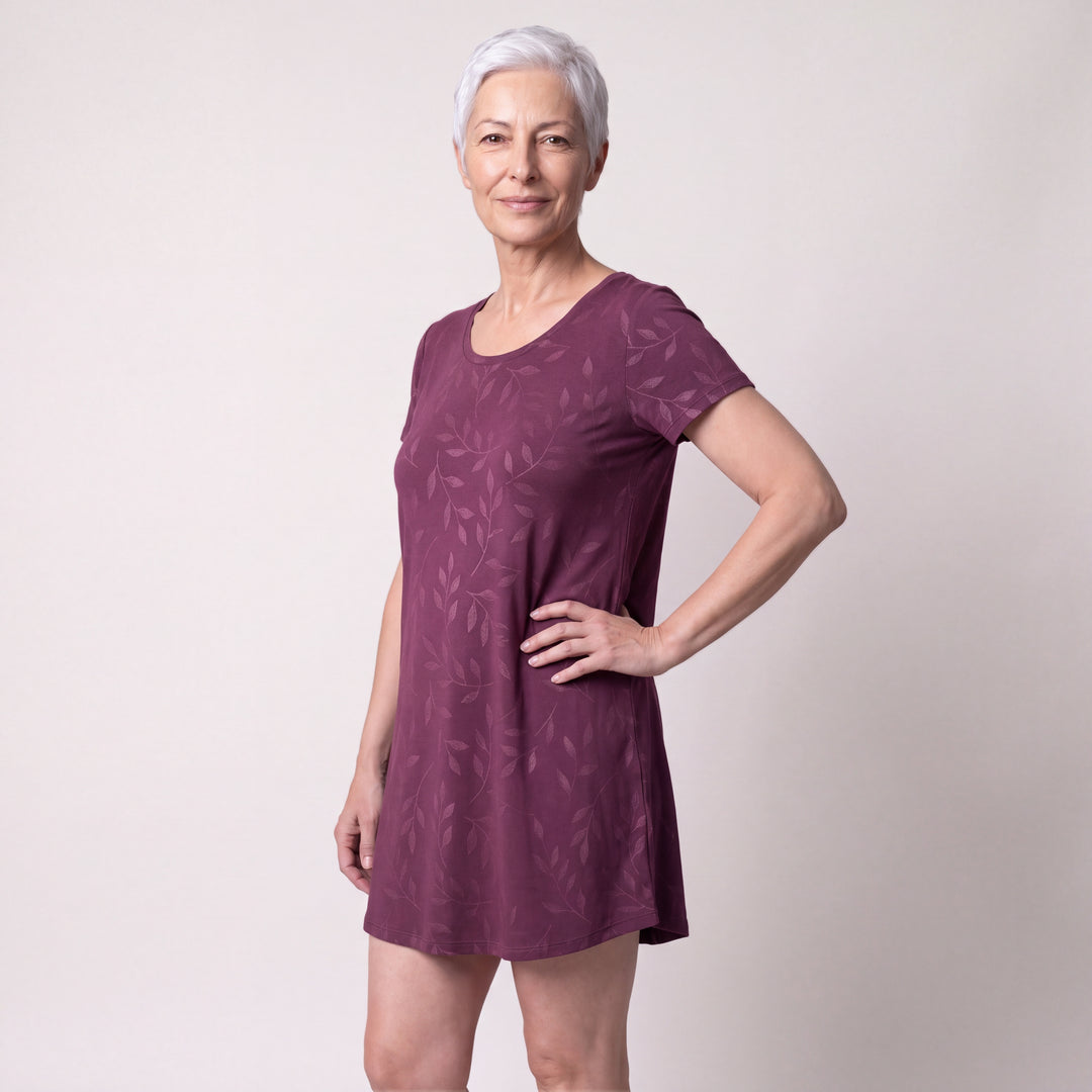Merlot-Leaf Cool-jams Women&