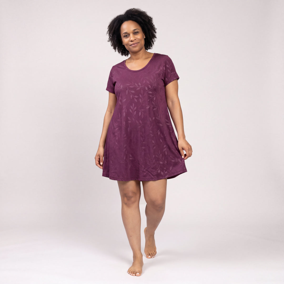 Merlot-Leaf Cool-jams Women&