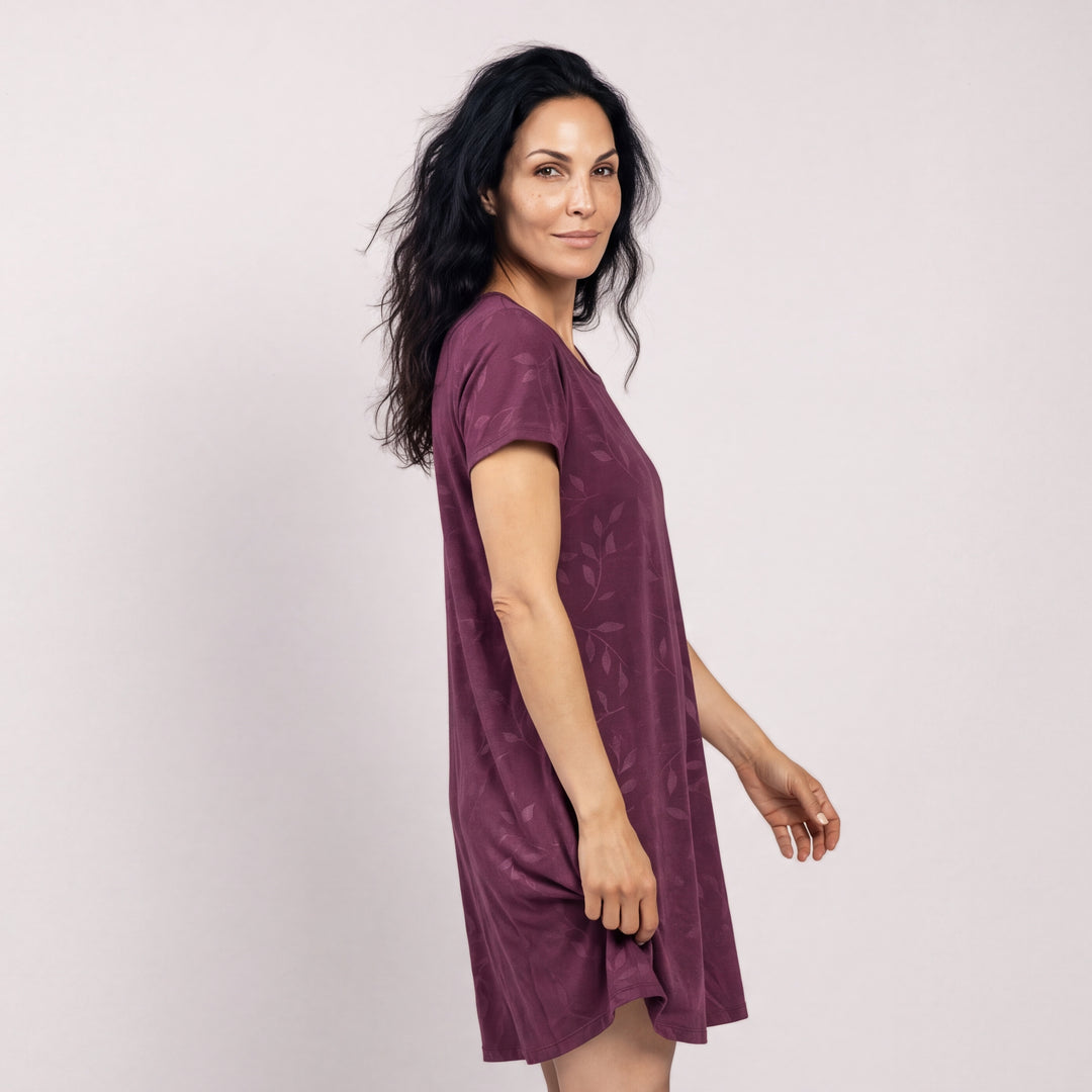 Merlot-Leaf Cool-jams Women&