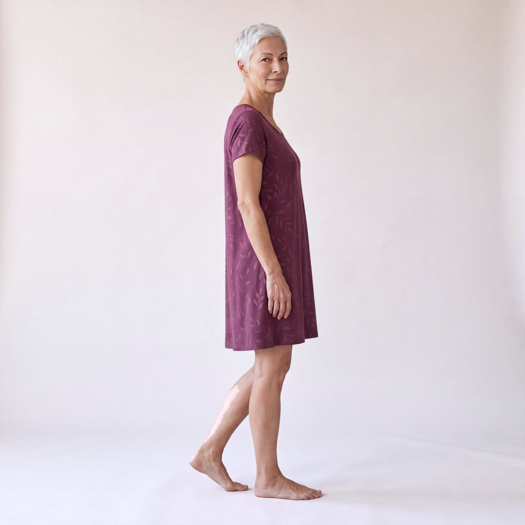 Merlot-Leaf Cool-jams Women&