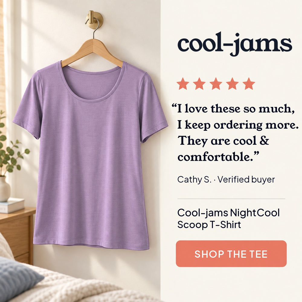 Women's NightCool Scoop T-Shirt in Violet