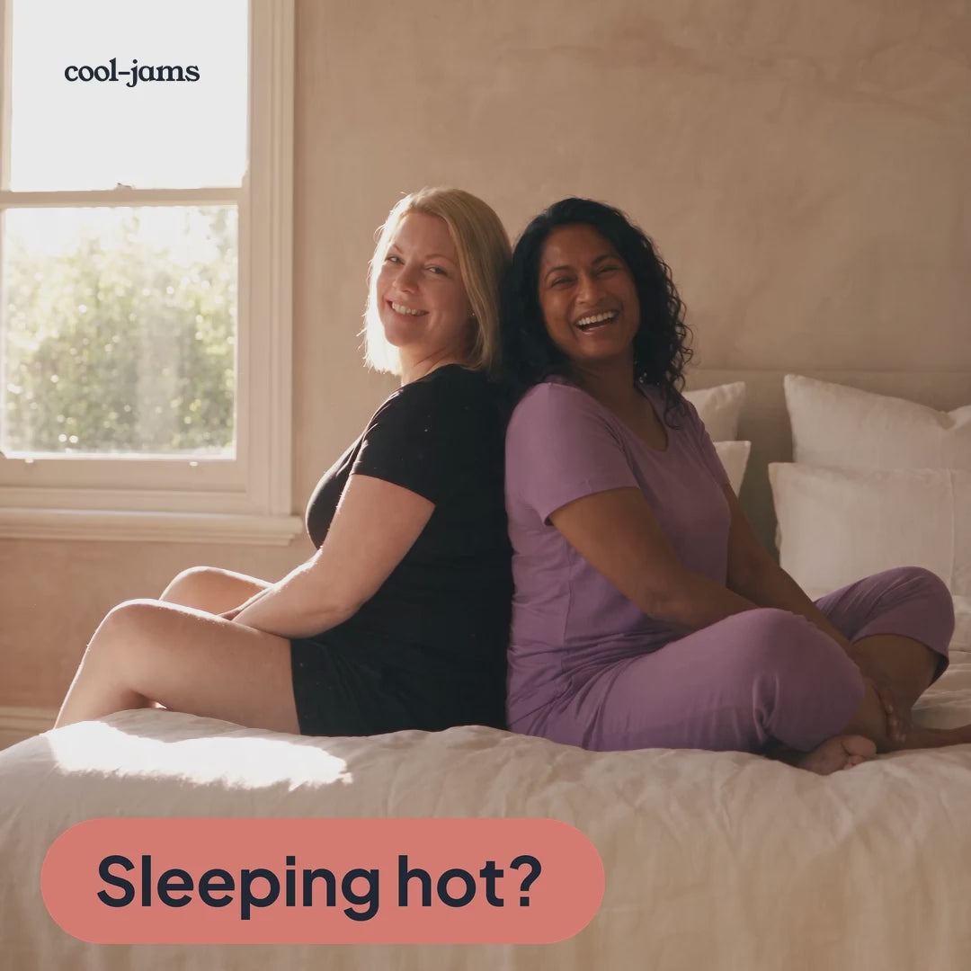 Black and Violet Cool-jams Women&