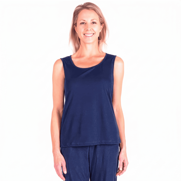 Navy Cool-jams DayBasics Tank Top for women, soft and lightweight