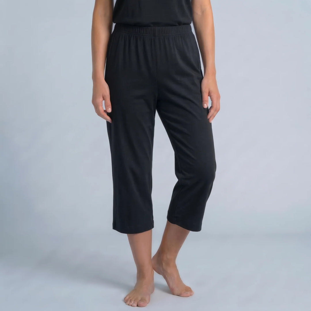 Cool-jams NightCool Capri Pajama Pants for women, breathable performance sleep fabric