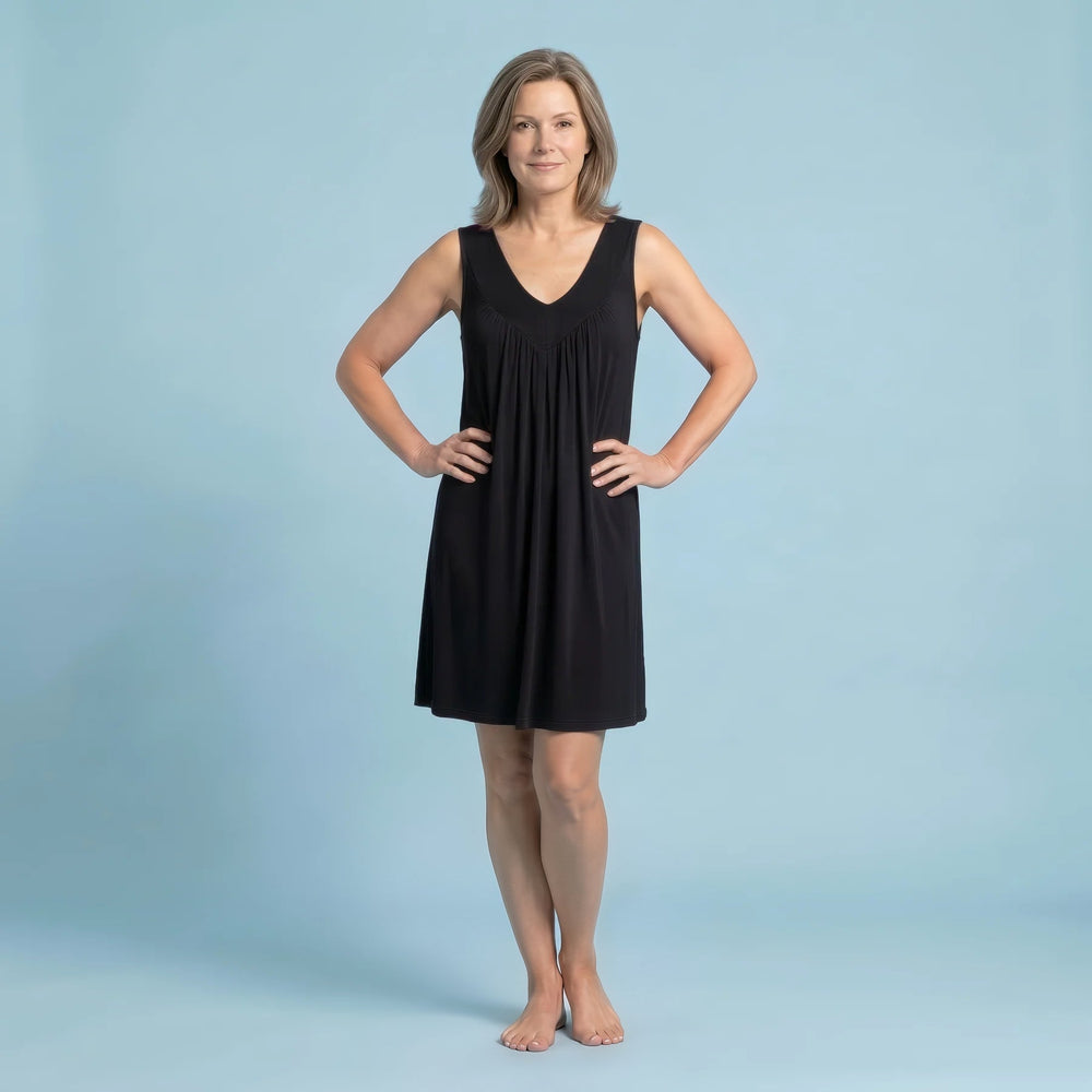 Women's NightCool Gathered Tank Nightgown