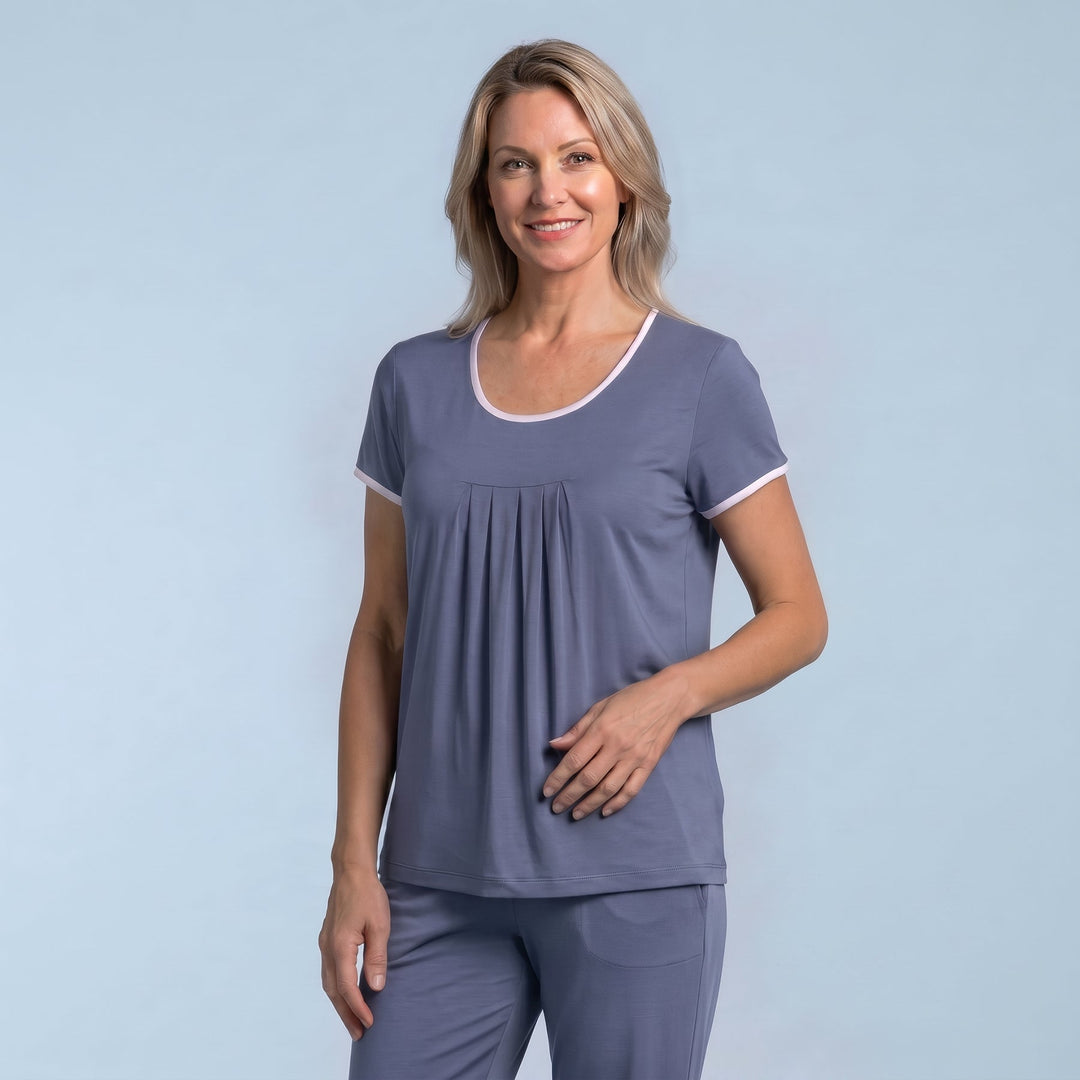 Women's NightCool Pleated T-Shirt - Cool-jams