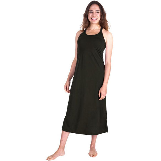 Long Nightgown with Built In Bra Shelf Bra Sleepwear Cooljams