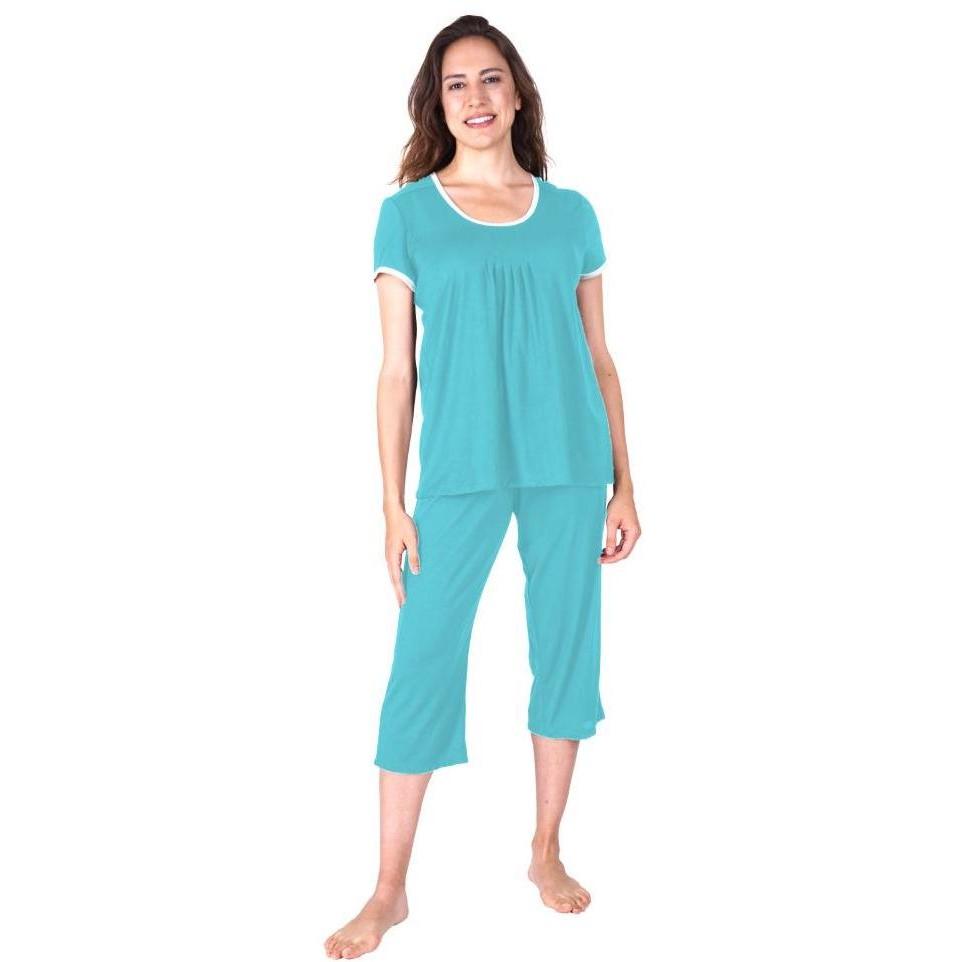 Moisture Wicking Shirt and Capris | Women's Soft Pajamas – Cool-jams